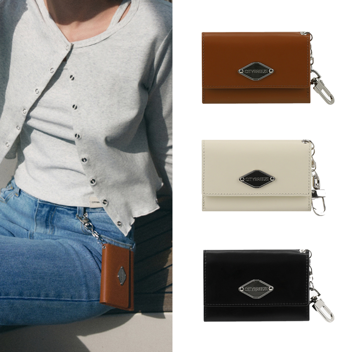 カードケース・名刺入れ Citybreeze City Folded Keyring Card Wallet RM5B0080