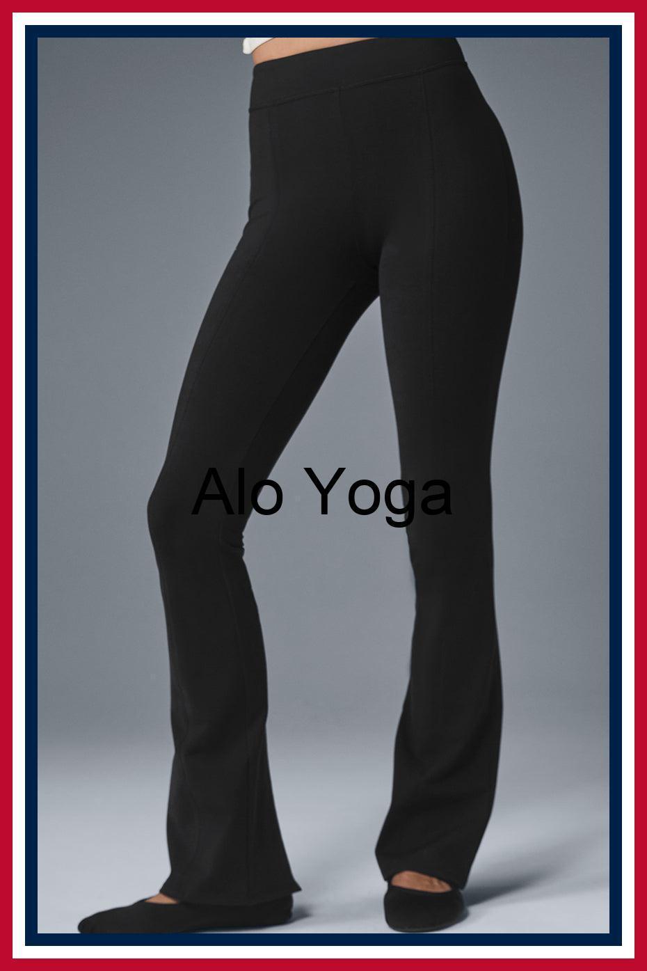 スパッツ・レギンス [Alo Yoga] Airbrush High-Waist Kick-Back Legging