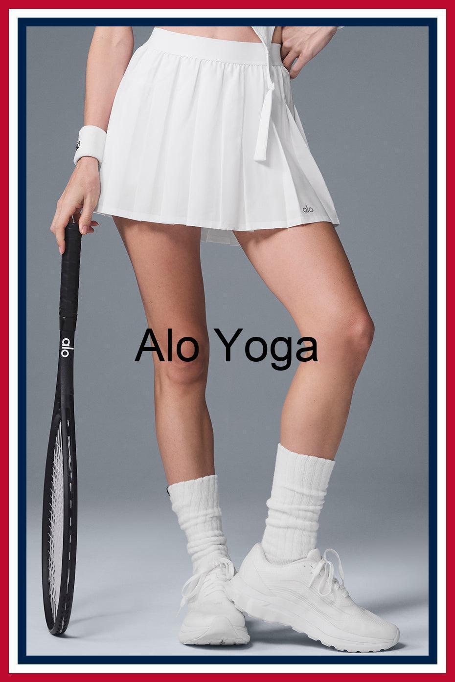 ミニスカート [Alo Yoga] Varsity Tennis Skirt