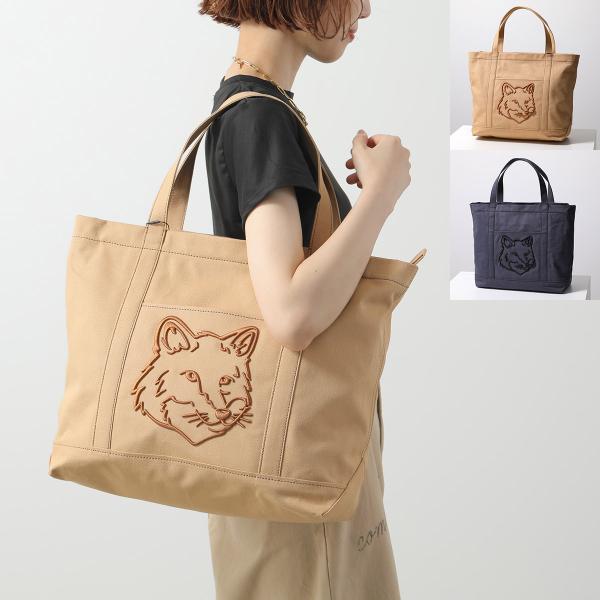 MAISON KITSUNE トートバッグ LW05104WW0107 ラージ