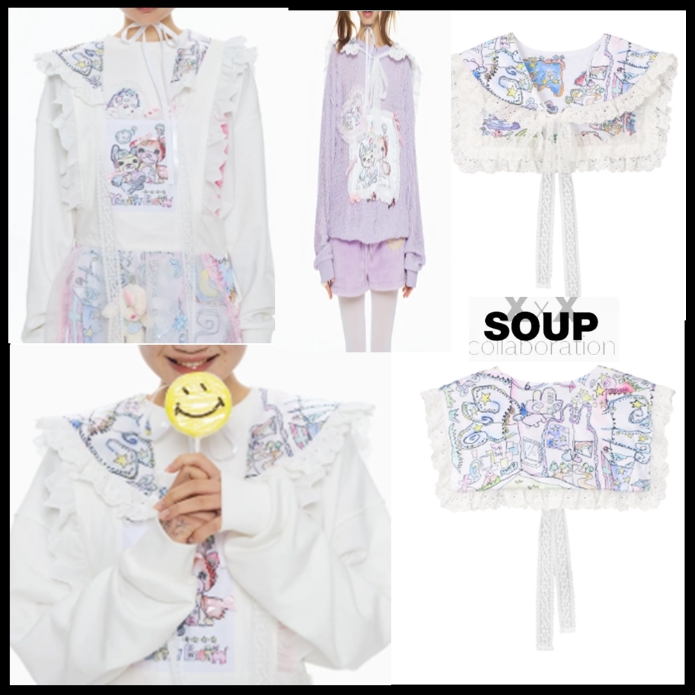 ★早期完売★YOUTHBATH X SOUP★Lace sailor collar★日本未入荷
