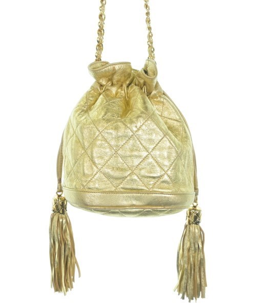 CHANEL シャネル ショルダーバッグ ゴールド - 4500125E0096