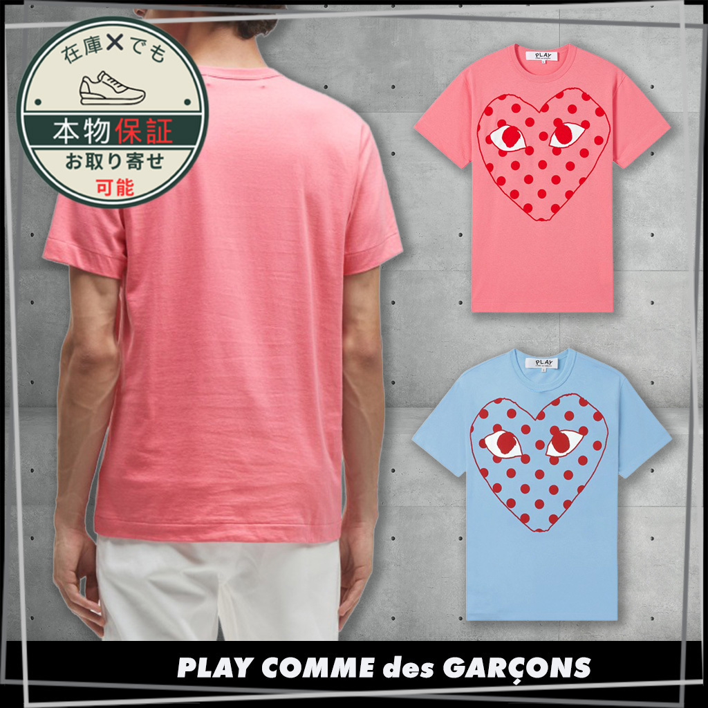【COMME des GARCONS】ドットハートTシャツ★PLAY★半袖