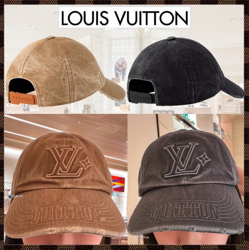 【即完売級☆】LV×コラボ デニムキャップ トレンド