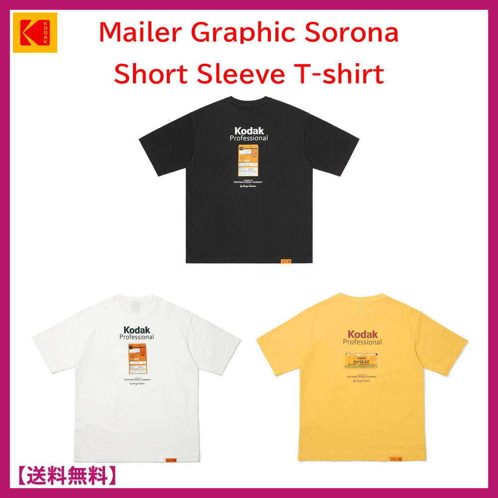 KODAK★Mailer Graphic Sorona Short Sleeve T-shirt 半袖シャツ