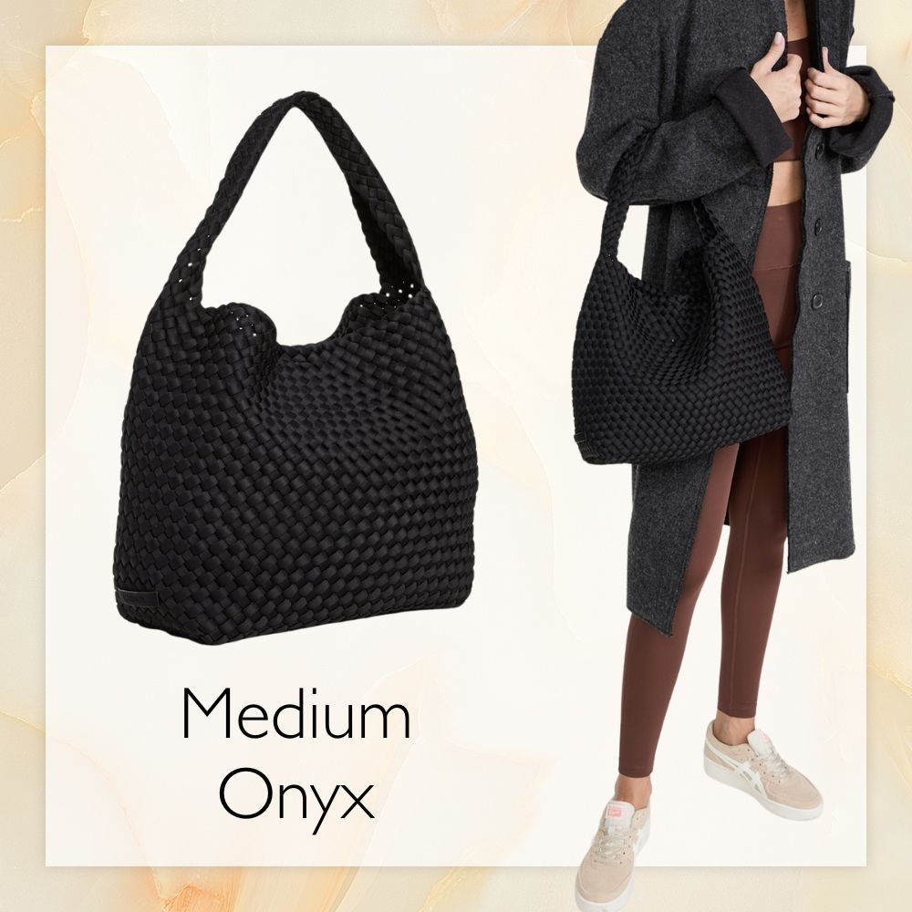 【Naghedi】Nomad Medium Hobo Onyx