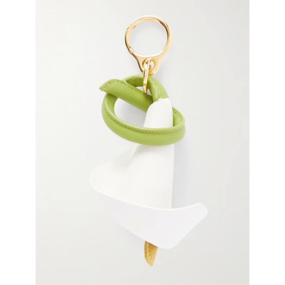 《上品でかわいい》【LOEWE】カラーチャーム レザー＆スエード