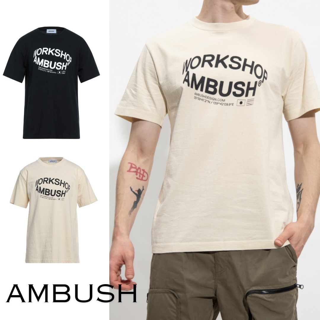 関税込 AMBUSH ロゴ入り Tシャツ WORKSHOP