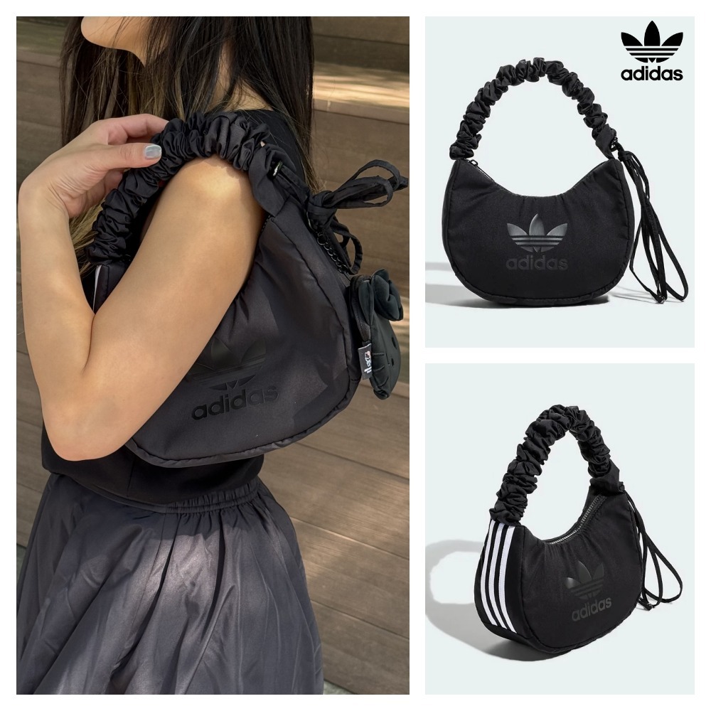 ● ADIDAS ● Shirring tote bag トートバッグ 2WAY