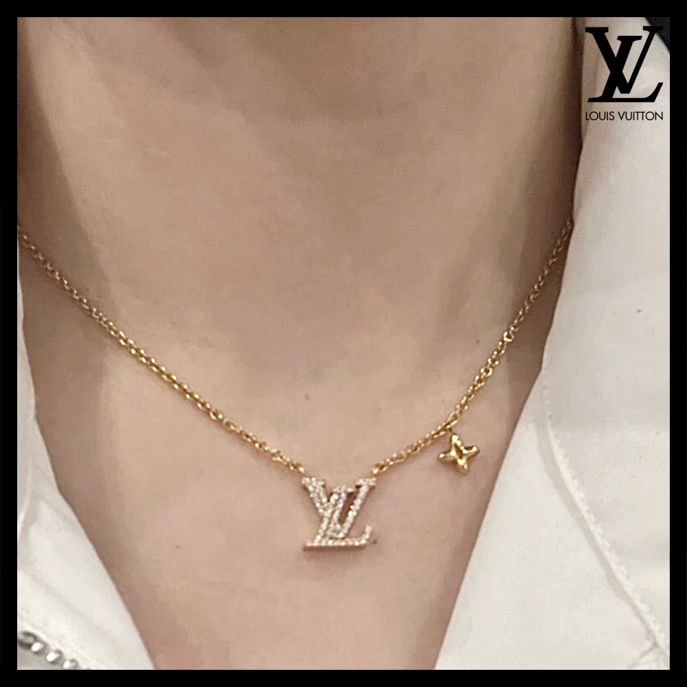 大人お洒落【Louis Vuitton】ネックレス コリエ LVアイコニック