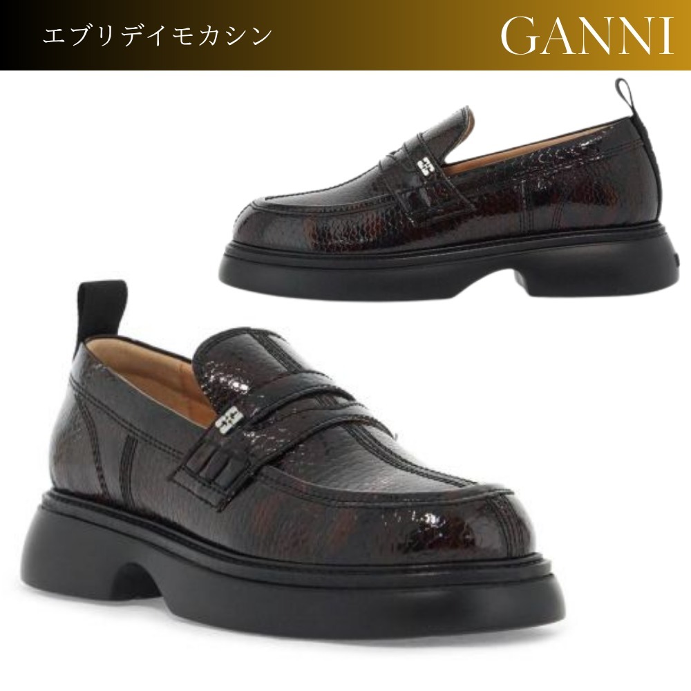 GANNI レザーシューズ／送料無料 a3135