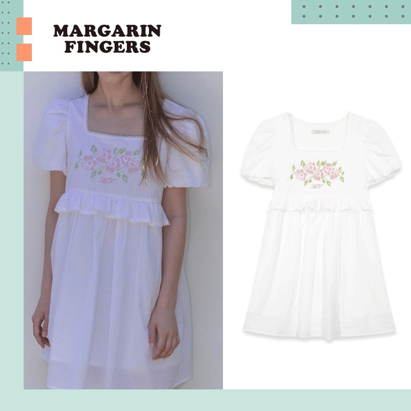 MARGARIN FINGERS ♥ ROSE BABYDOLL ONE PIECE
