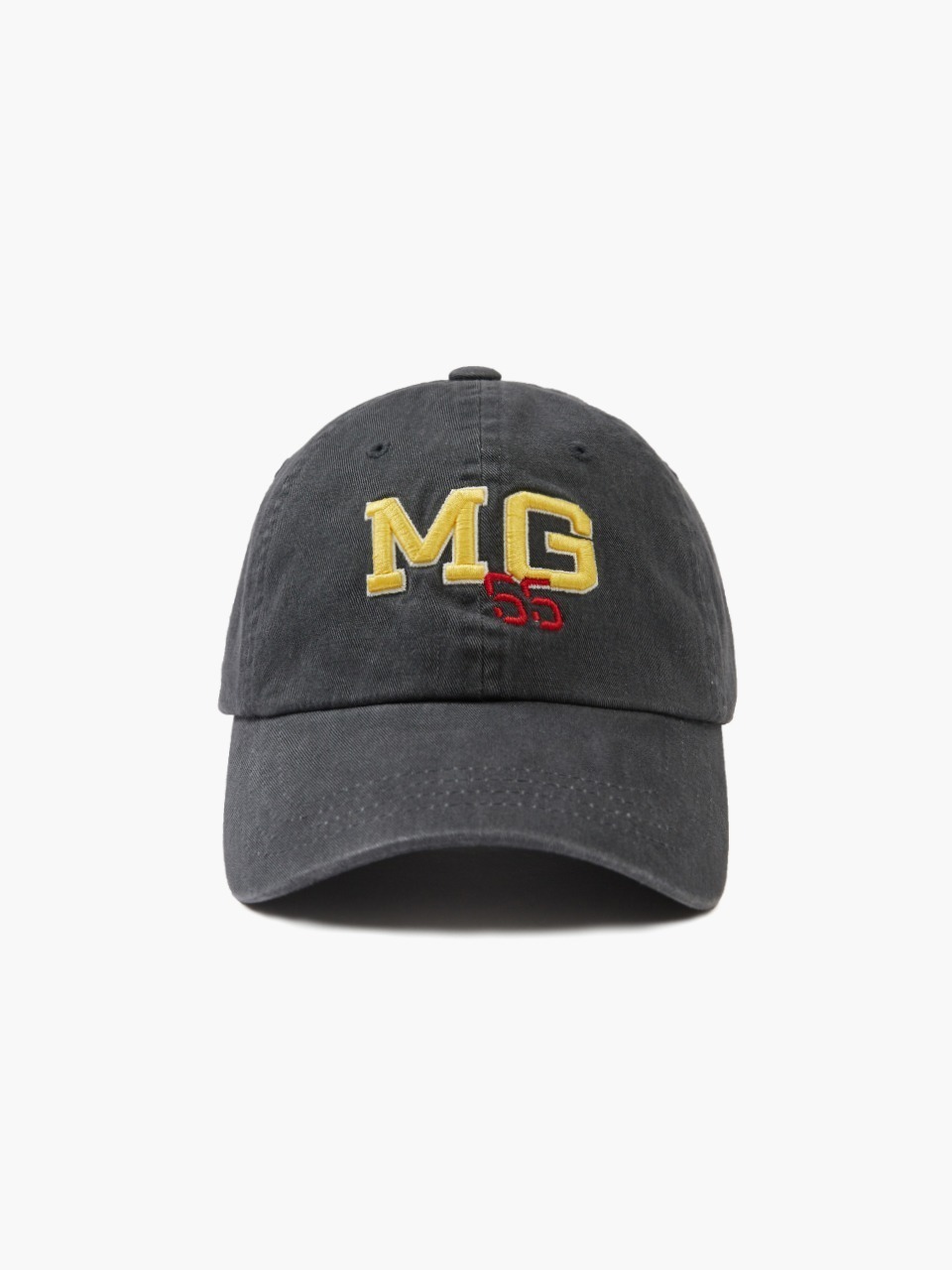 [Margesherwood] / ☆ MG WASHED BALLCAP / charcoal