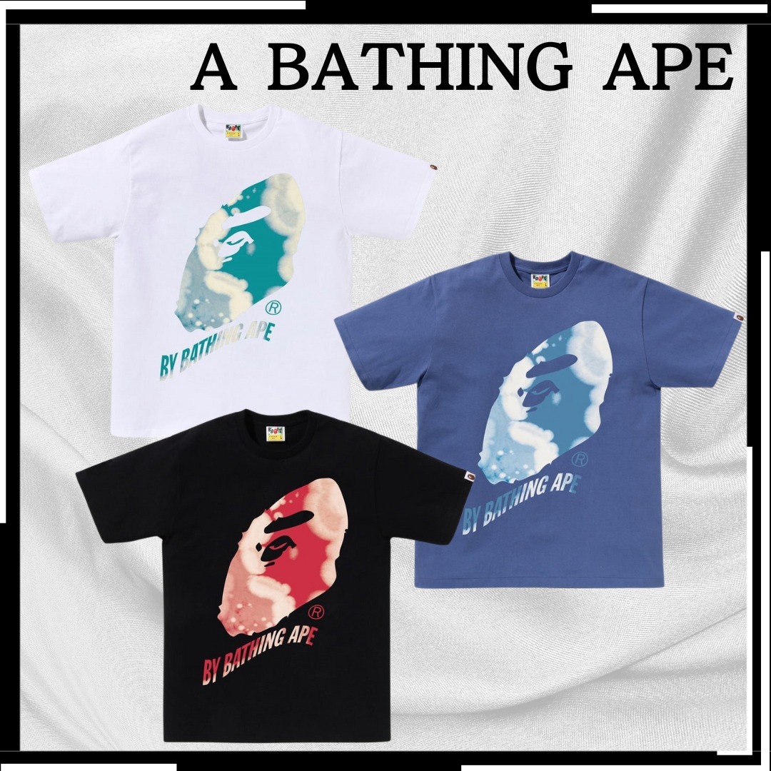 即配達【A BATHING APE】Tie-Dye Twist by Bathing Ape T-Shirt
