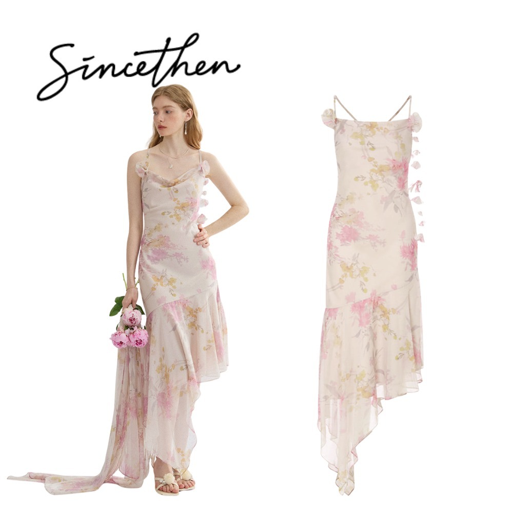 ★SINCE THEN★ Pink Etude Unbalance Dress