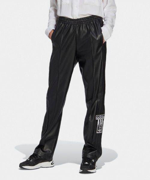 【ADIDAS】Pow Leather Adybreak Trousers - Black / II6099