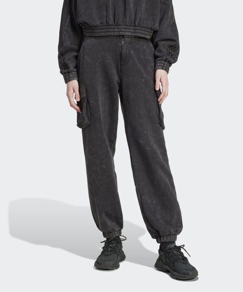 【ADIDAS】Washed Cargo Pants - Black / IW5563