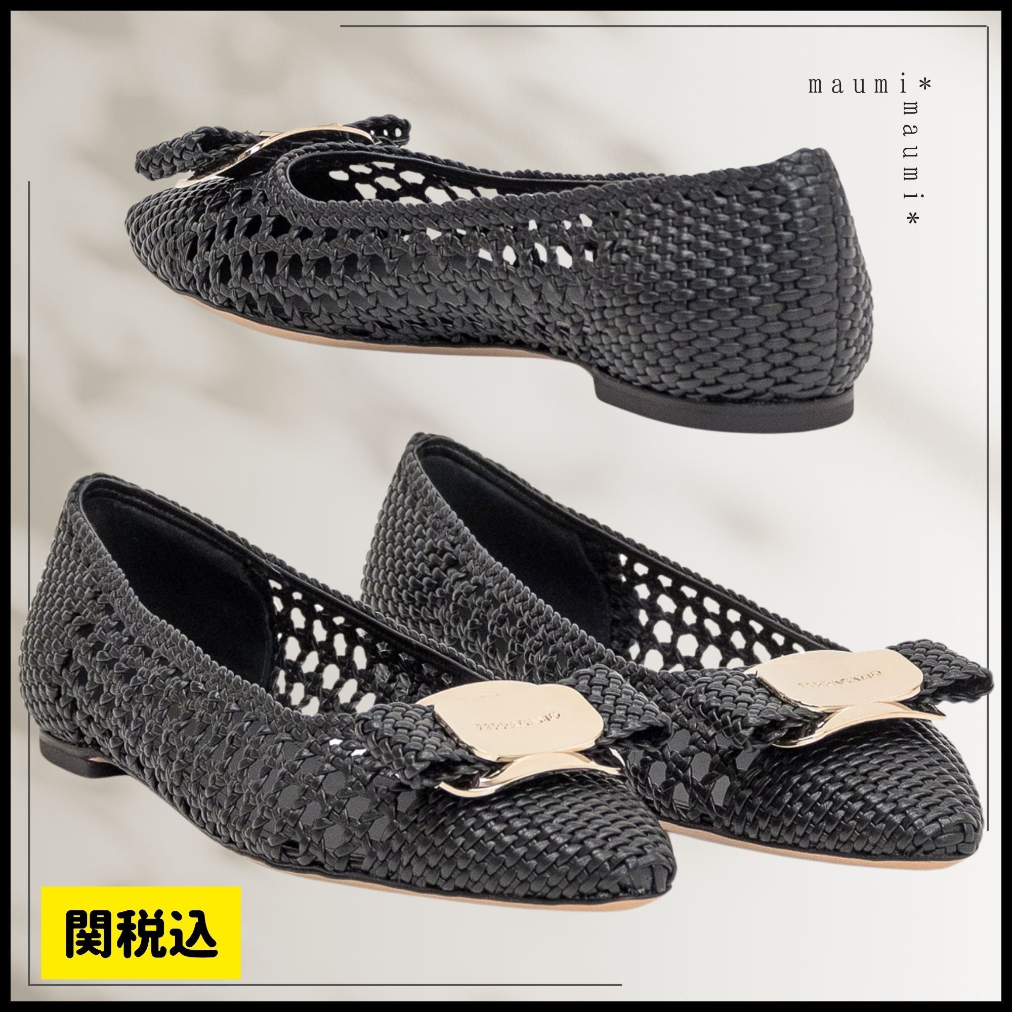 FERRAGAMOフェラガモ ヴァリナ バレリーナシューズ フラット