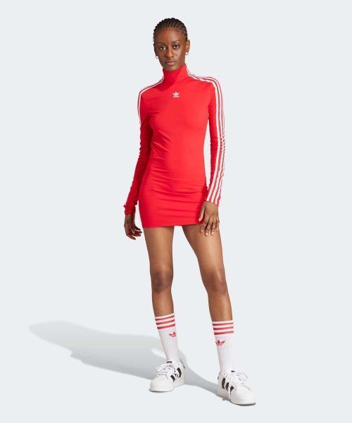 【ADIDAS】ADILENIUM Tight Cut Dress - Red / IV9332