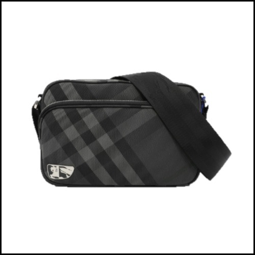 BURBERRY バーバリー チェック グリッド 騎士ロゴ クロスバック