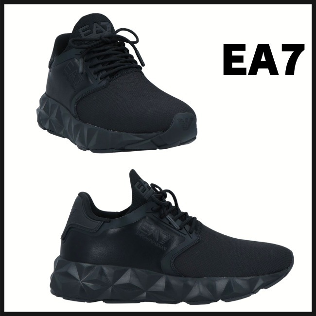 EA7 EMPORIO ARMANI レザースニーカー ※送関込