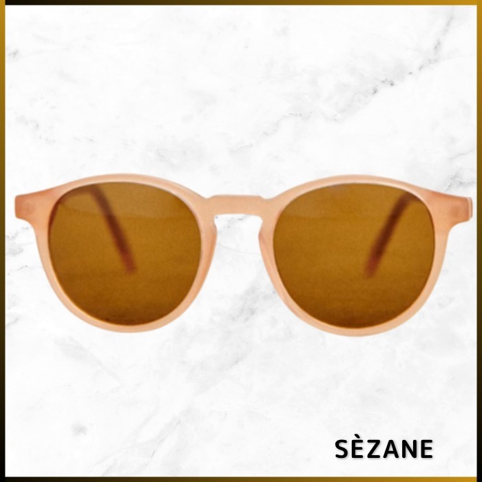 【Sezane】オシャレ上級者！くすみピンクカラーのサングラス