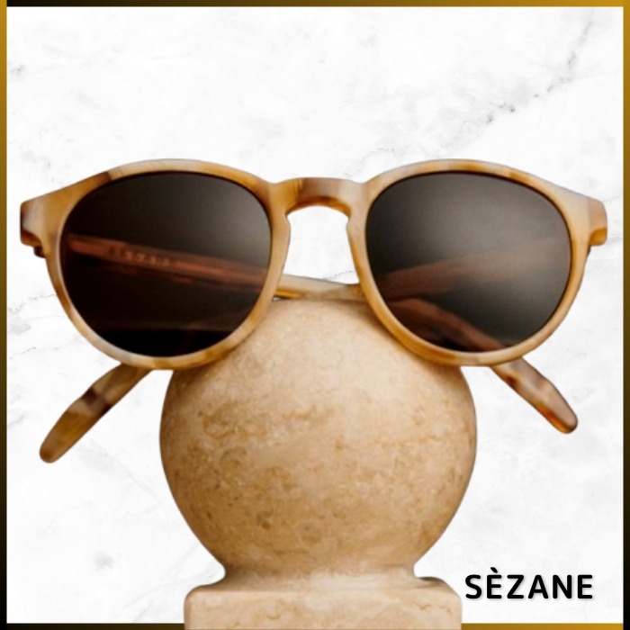 【Sezane】大人の抜け感ペネロペのイエロー サングラス