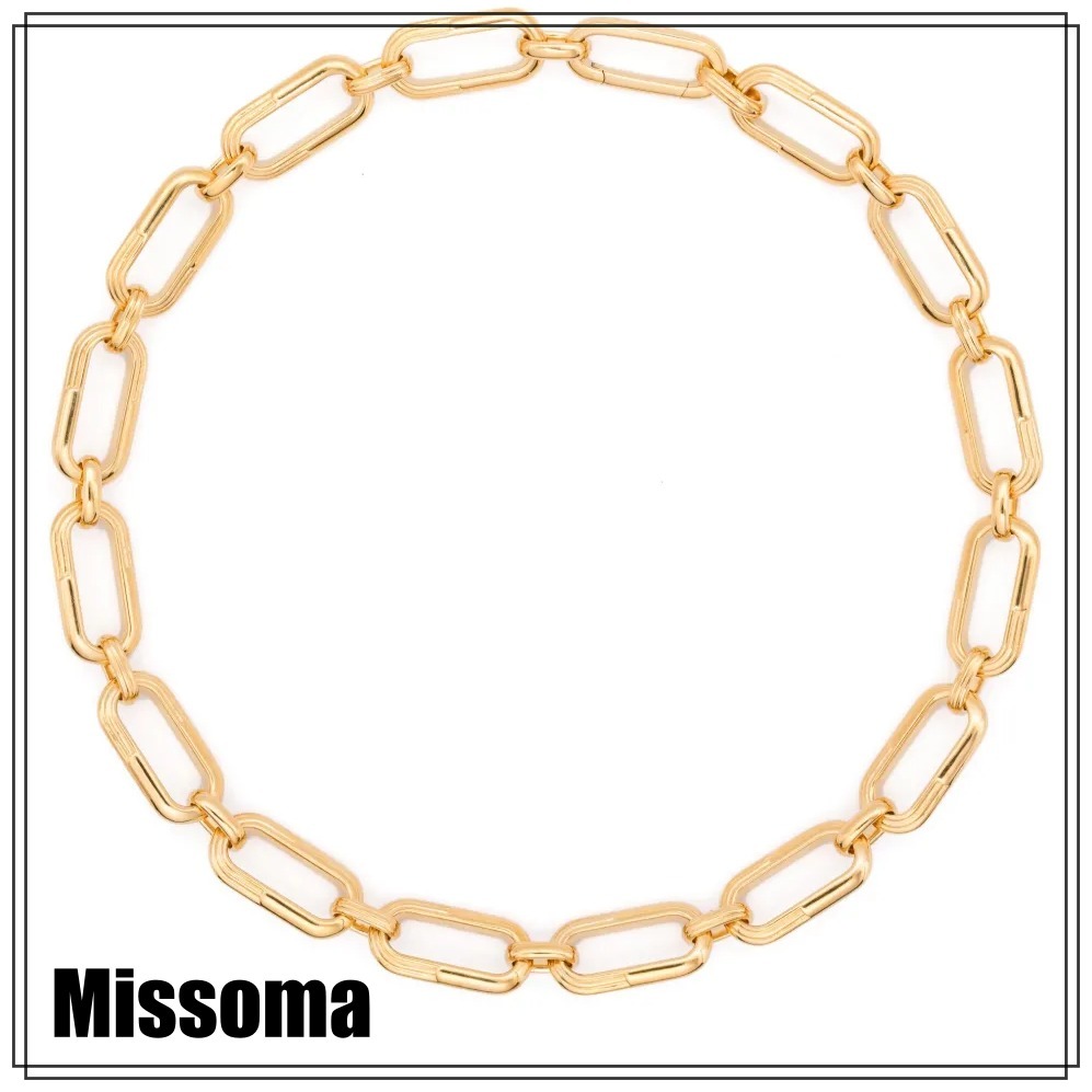 Missoma クリップチェーンネックレス
