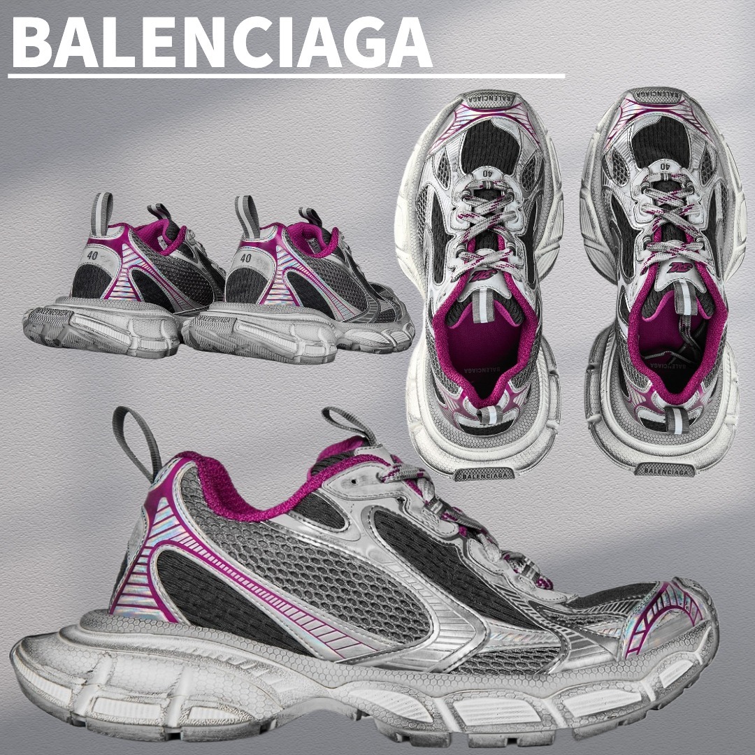 【BALENCIAGA】3XL sneakers Gray/White/Pink