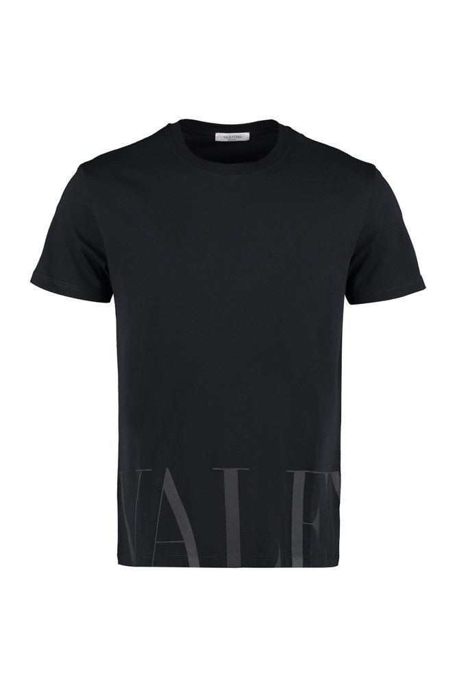 VALENTINO VロコクルネックTシャツ VV3MG07D735 N01