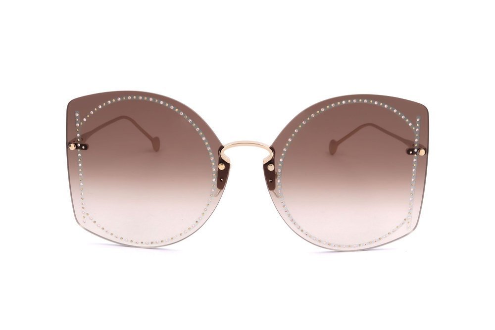 SALVATORE FERRAGAMO キャットアイフレムサンクラス SF196SR 703