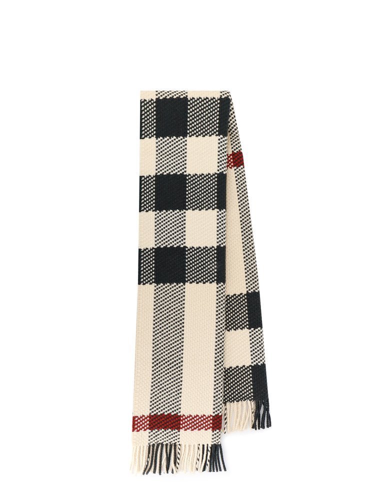 BURBERRY チェックハタンフリンシエッシスカフ 8079240 A1450