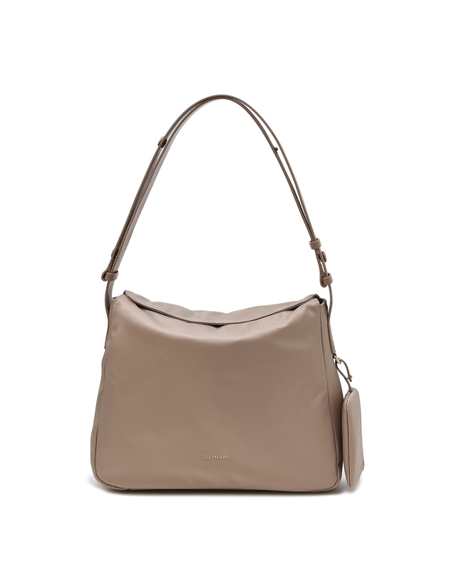 ◆JILLSTUART◆CITY ESSENTIAL nylon shoulder cross bag-Beige