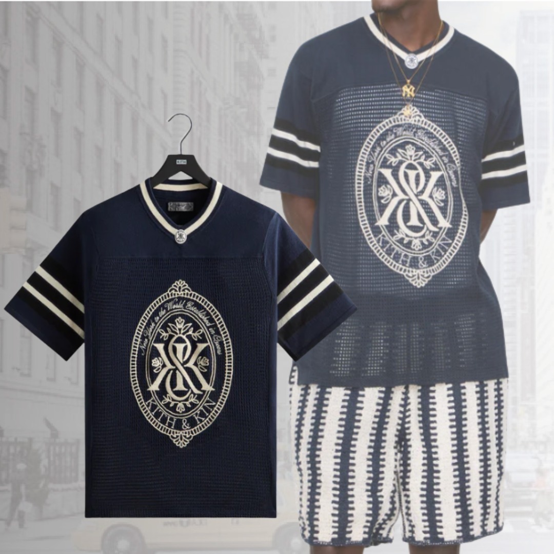 KITH NYC ☆ クラシカルな雰囲気 ニット ジャージー Tシャツ