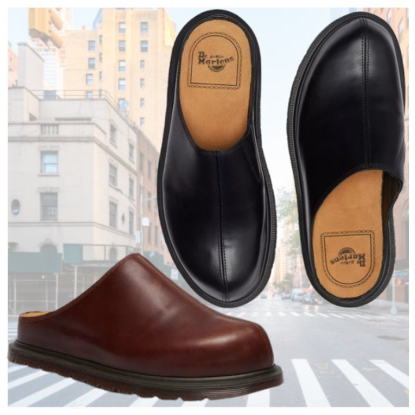 Dr. Martens ★ 柔らかくしなやかな 上質レザー サボ サンダル