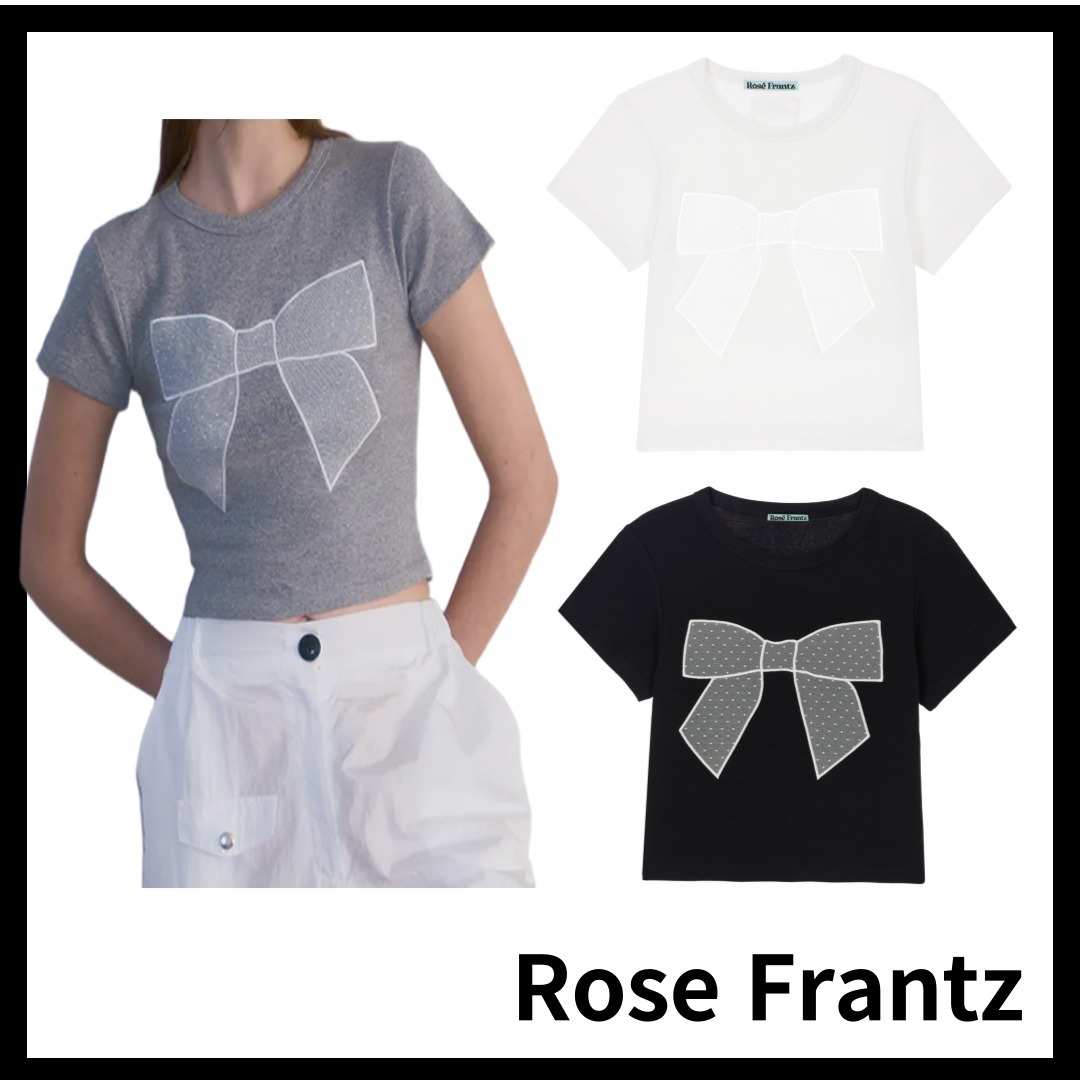 ★Rose Frantz★ Lace Ribbon T-shirt