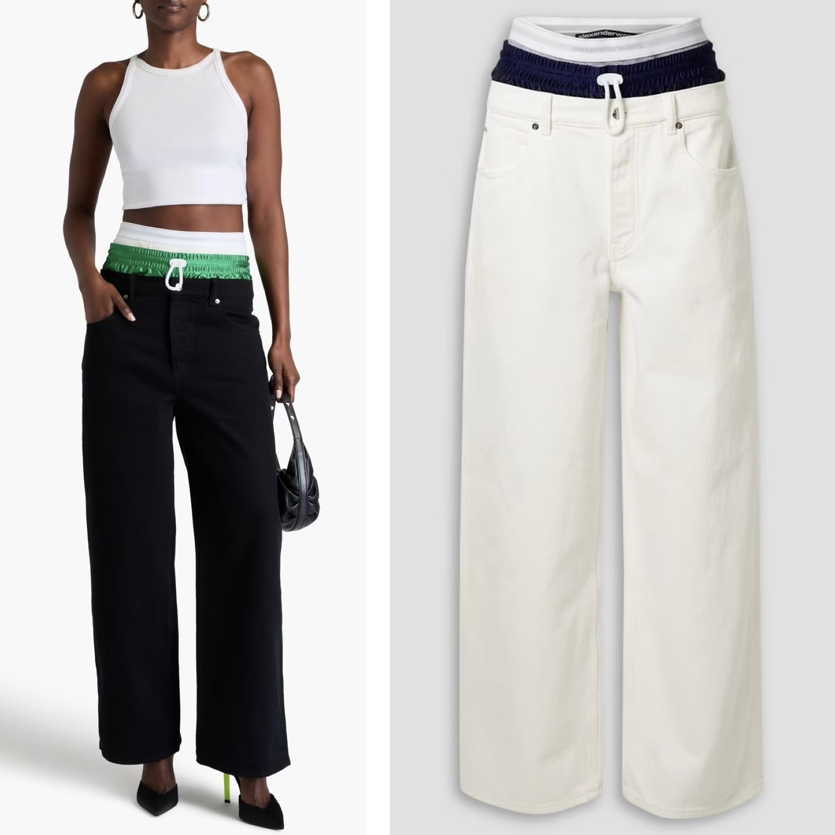 送料関税込み☆ALEXANDER WANG ワイドデニム