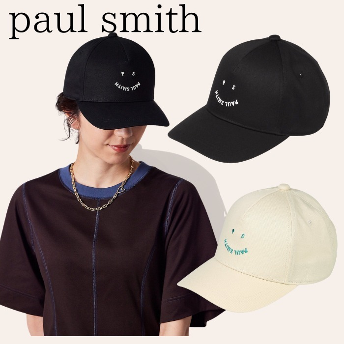 Paul Smith ポールスミス Happy ベースボールキャップ