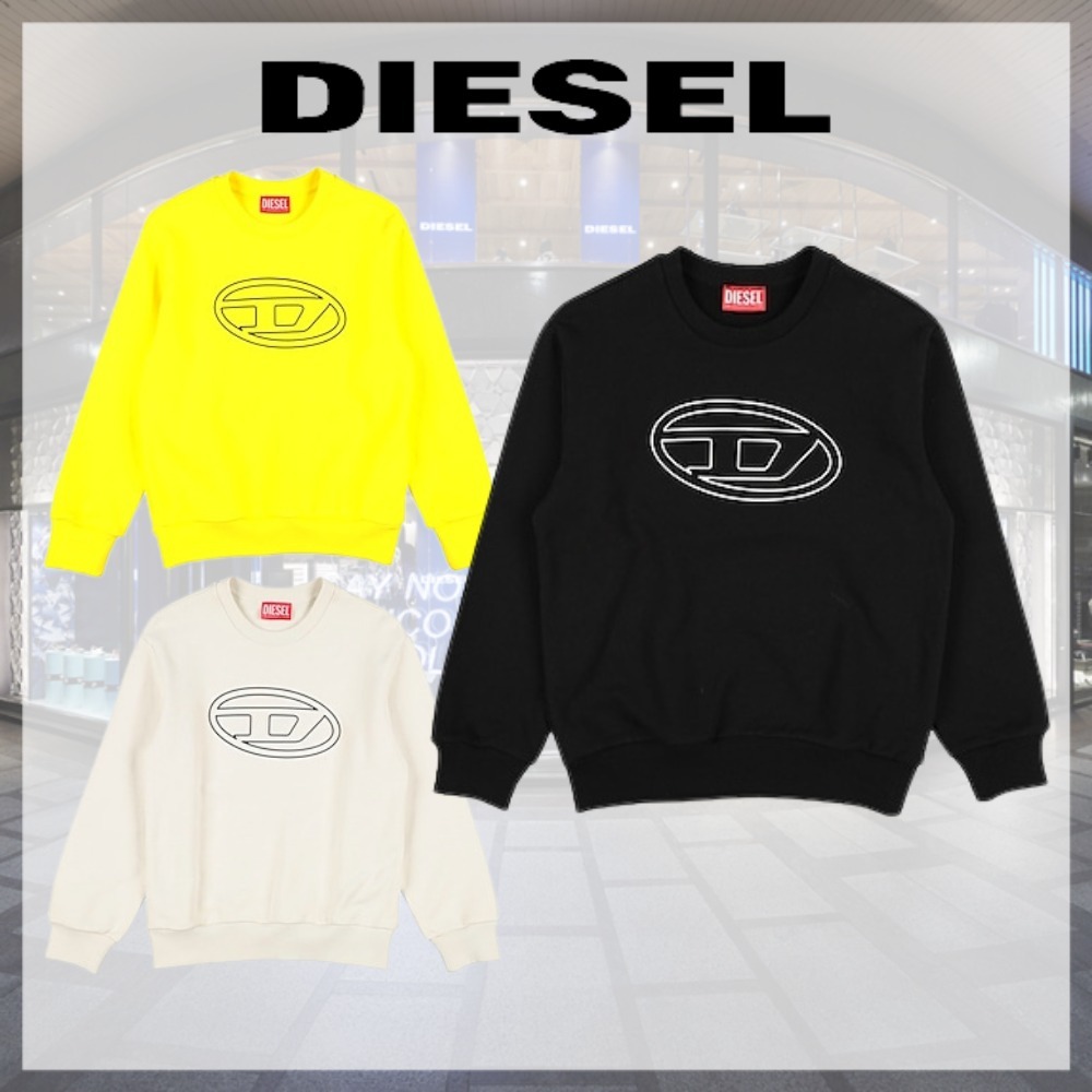 大人もOK DIESEL* ディーゼル キッズ ロゴ スウェット 長袖