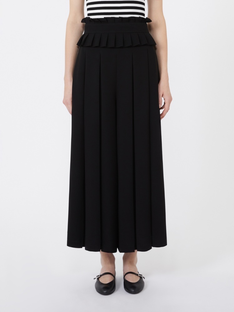 26AW MAXMARA [スタディオ] トリアセテート キャディ パンツ