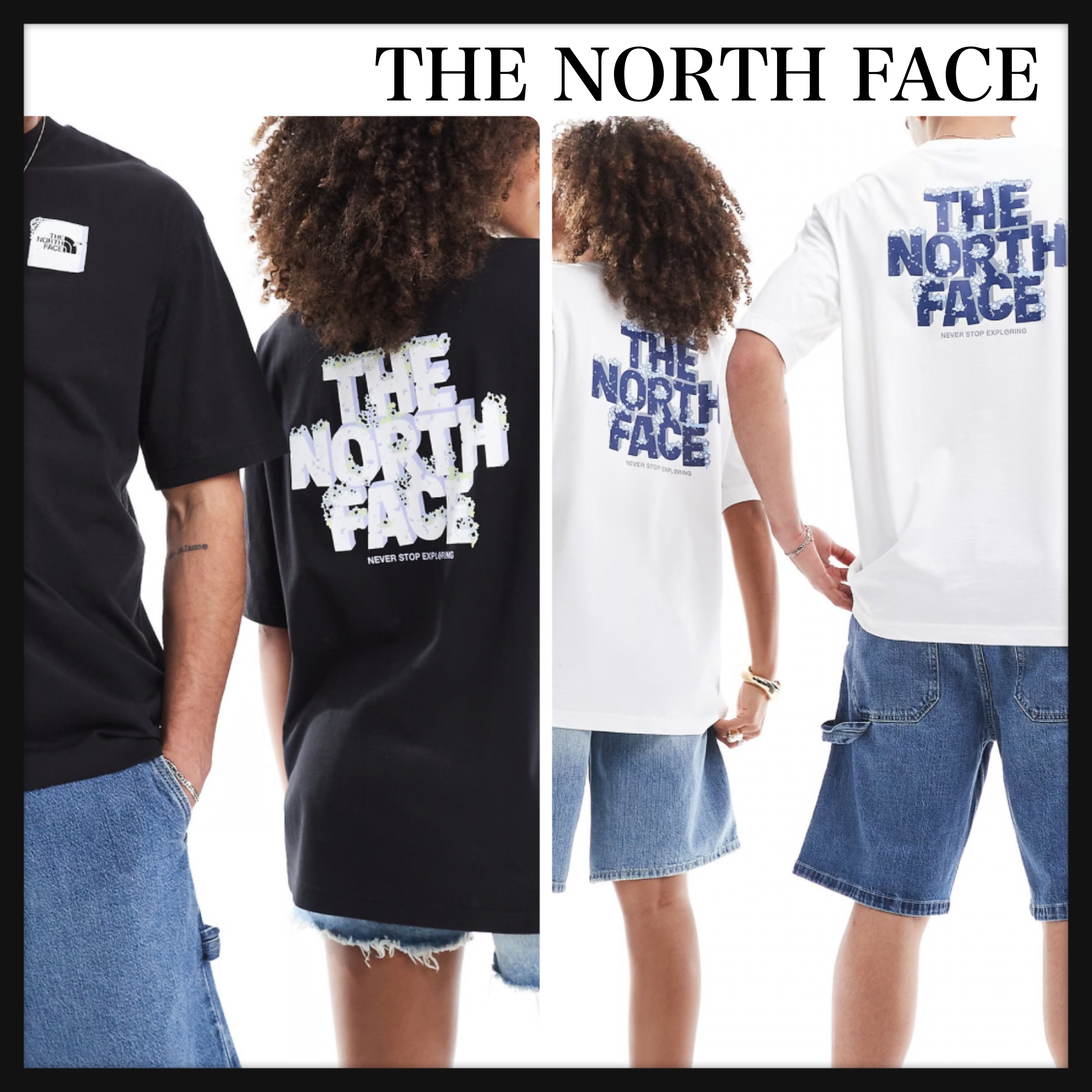 ◆THE NORTH FACE◆StoneBlocklogo backprintT-shirt/関送込み