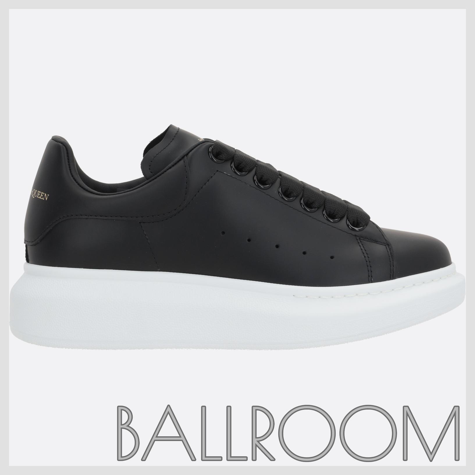 スニーカー ALEXANDER MCQUEEN OVERSIZE SNEAKERS IN METHOD LEATHER