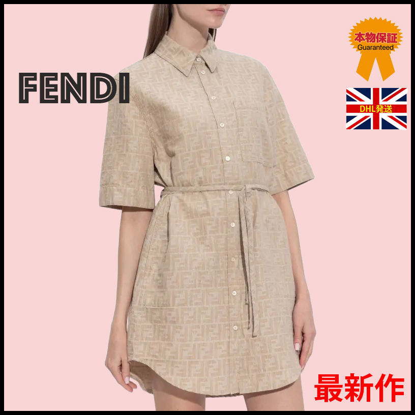 【FENDI】最新作★MONOGRAM ドレス