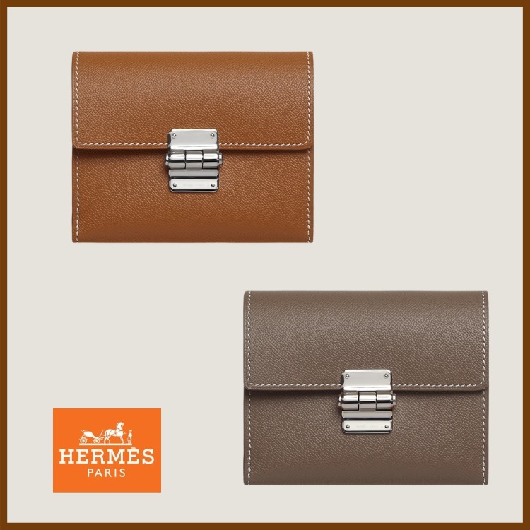 【希少☆コンパクト】Hermes☆ シャルニエール 折りたたみ財布