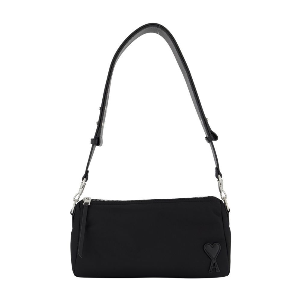 ショルダーバッグ Marcel Shoulder Bag - AMI Paris - Nylon - Black