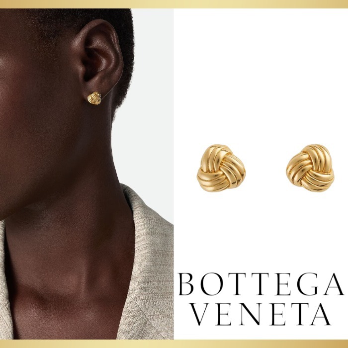 【BOTTEGA VENETA】ボッテガヴェネタ イントレチャート ピアス