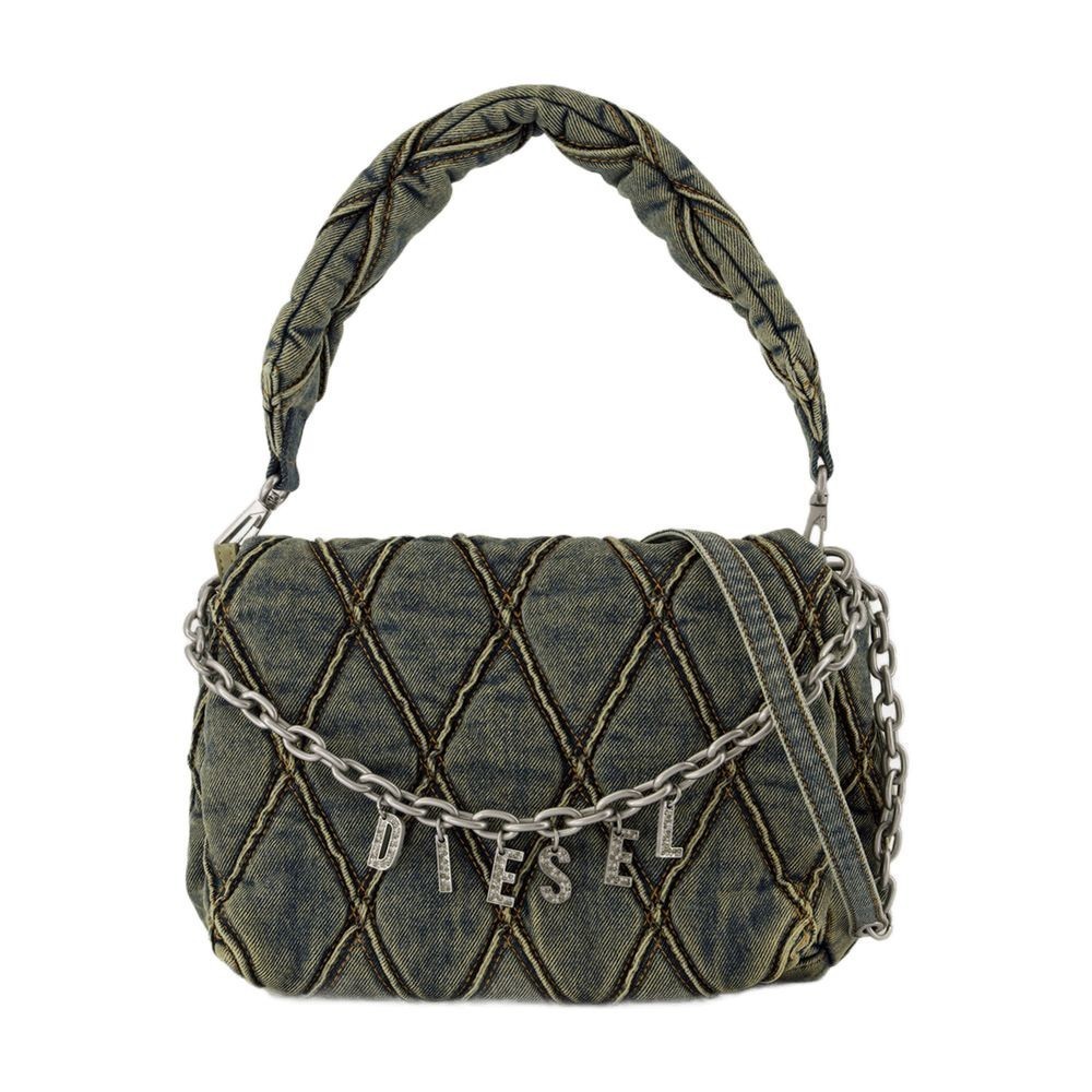 ショルダーバッグ・ポシェット Diesel Charm D Medium Shoulder Bag - Cotton - Blue