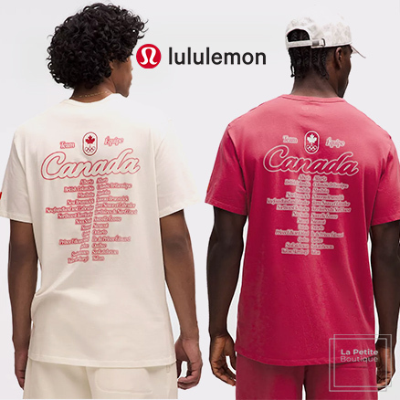 【lululemon】チームカナダ☆Cotton Jersey グラフィックTシャツ