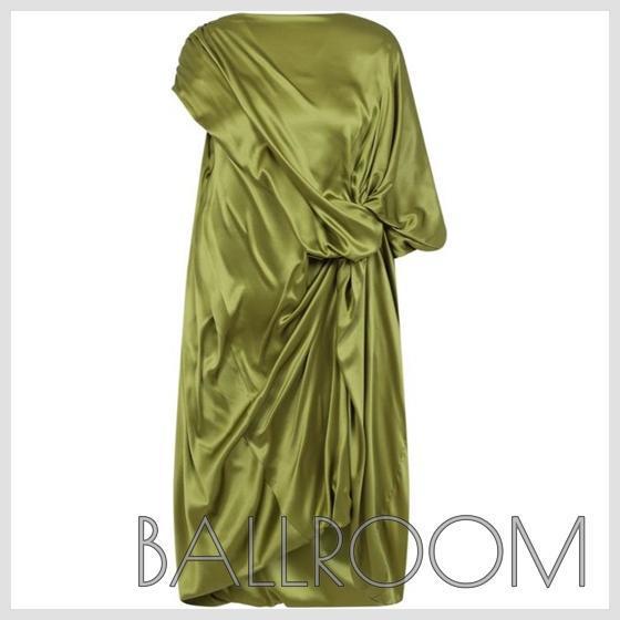 ワンピース DRIES VAN NOTEN DALANT SILK MINI DRESS