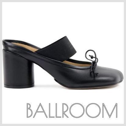サンダル・ミュール MM6 MAISON MARGIELA LEATHER SANDALS
